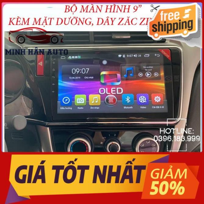 Màn hình ANDROID cho xe CITY, hình ảnh sắc nét, đẹp sang trọng làm nổi bật cho xe của bạn