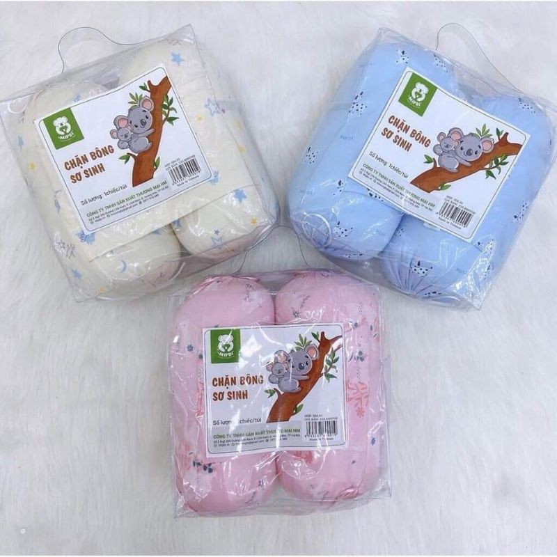 Bộ gối chặn bông Mipbi cho bé sơ sinh