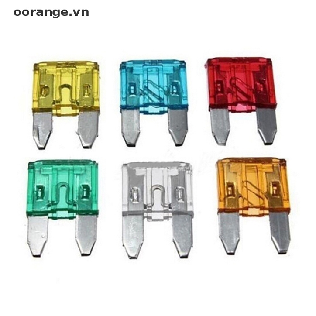 Set 60 Cầu Chì mini 5A 10A 15A 20A 25 / 30A Chuyên Dụng Cho Xe Hơi