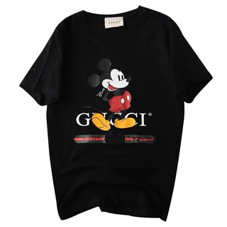 Áo Thun Tay Ngắn In Hình Chuột Mickey Thời Trang Cho Nam Và Nữ