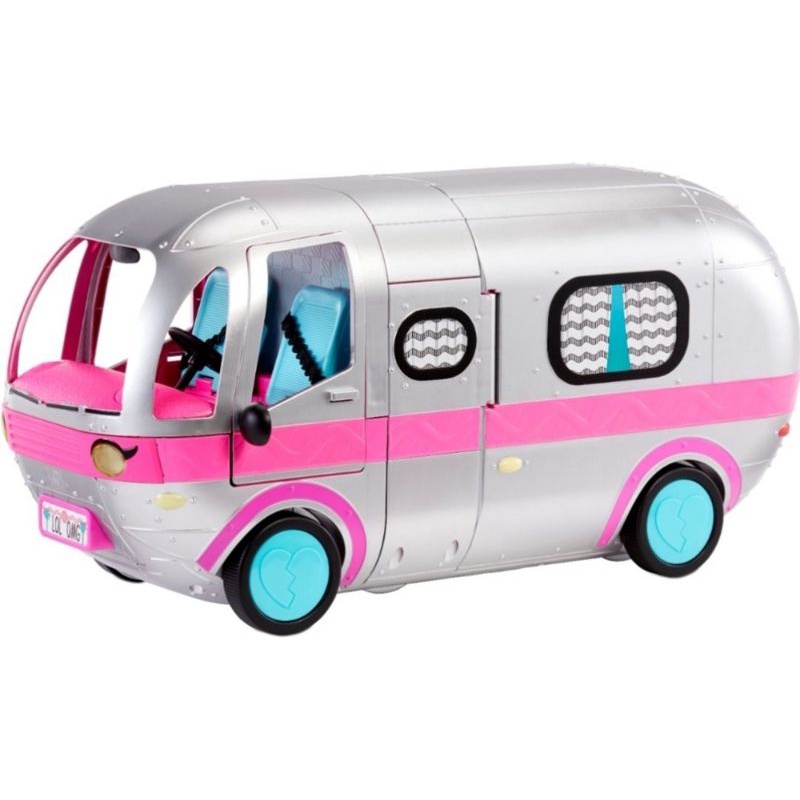 Xe đồ chơi 3 trong 1 lol surprise glamper fashion camper