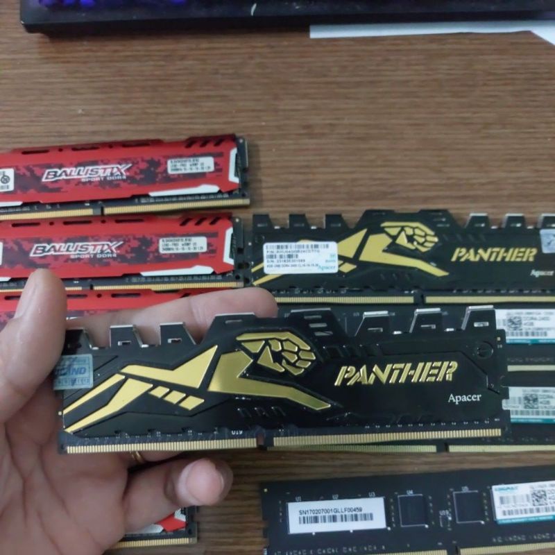 RAM DDR4 4G BUSS 2133 2400 Kingmax Kington Gkill