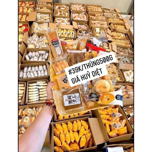 Bánh Đài Loan mix vị siêu ngon