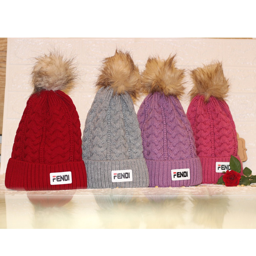 Mũ Len Beanie - Nón Len Quả Bông ( Bên Trong Lót Nỉ) F-MN1