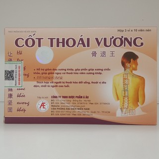 Cốt Thoái Vương - Giúp cột sống khoẻ mạnh hơn