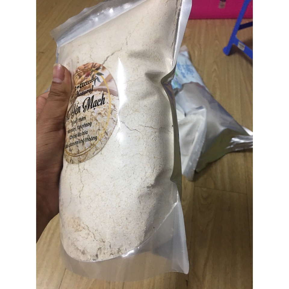 mặt nạ yến mạch (bột pha mặt nạ)