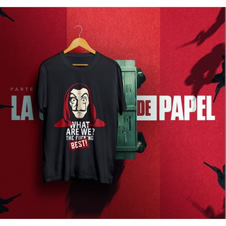 Áo thun Money Heist Deli mask