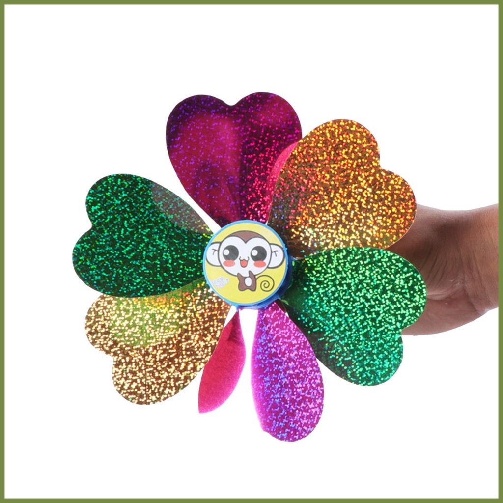 Chong Chóng Trang Trí Tay Cầm Xe Đạp Ba Bánh Gắn Ghi Đông Xe Đạp Trẻ Em