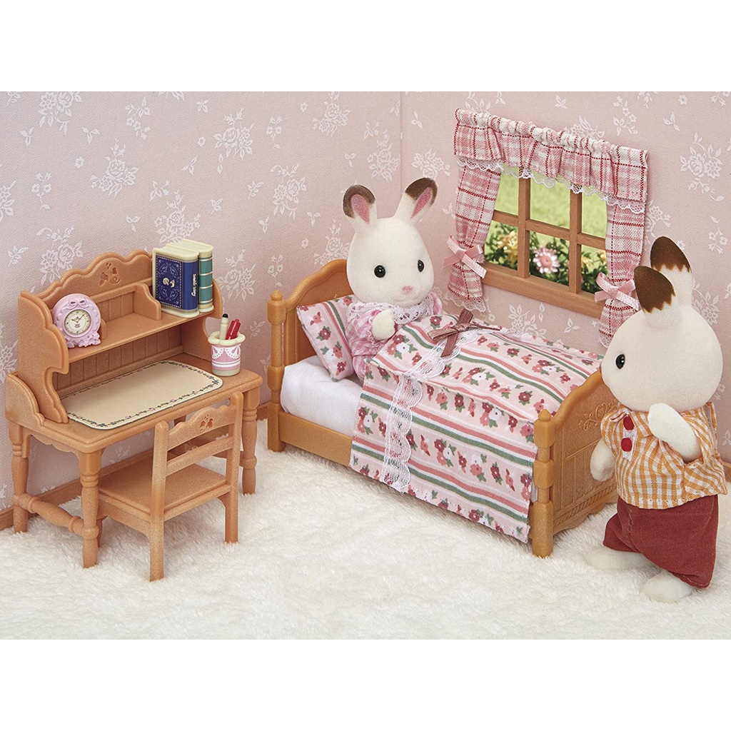 Sylvanian Families Bộ Giường Đơn Single Bed