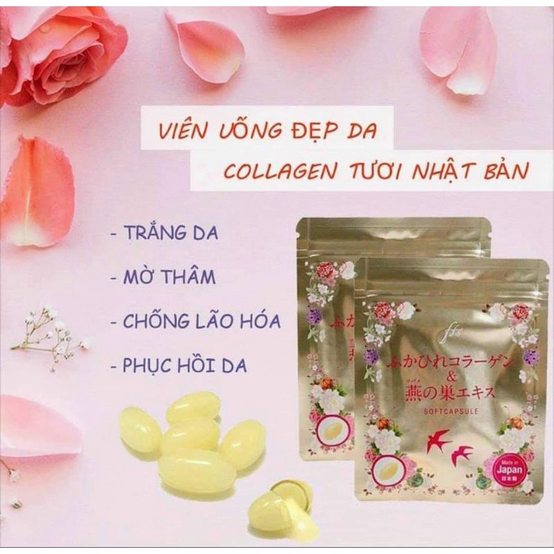 Collagen tươi Nhật Bản - dưỡng ẩm cấp nước chống lão hóa