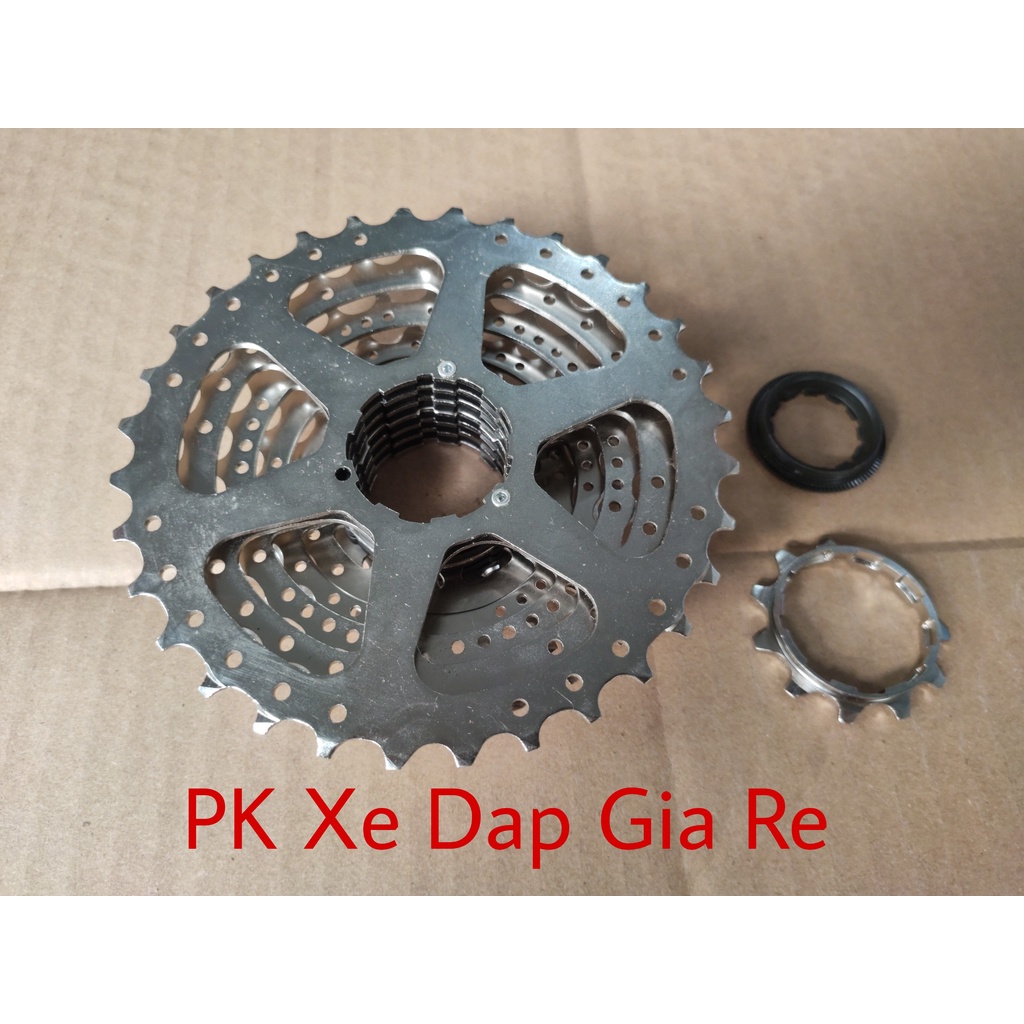 Líp thả xe đạp 8 tầng, Líp thả SHIMANO 8 speed CS HG50-8 11-32T chính hãng