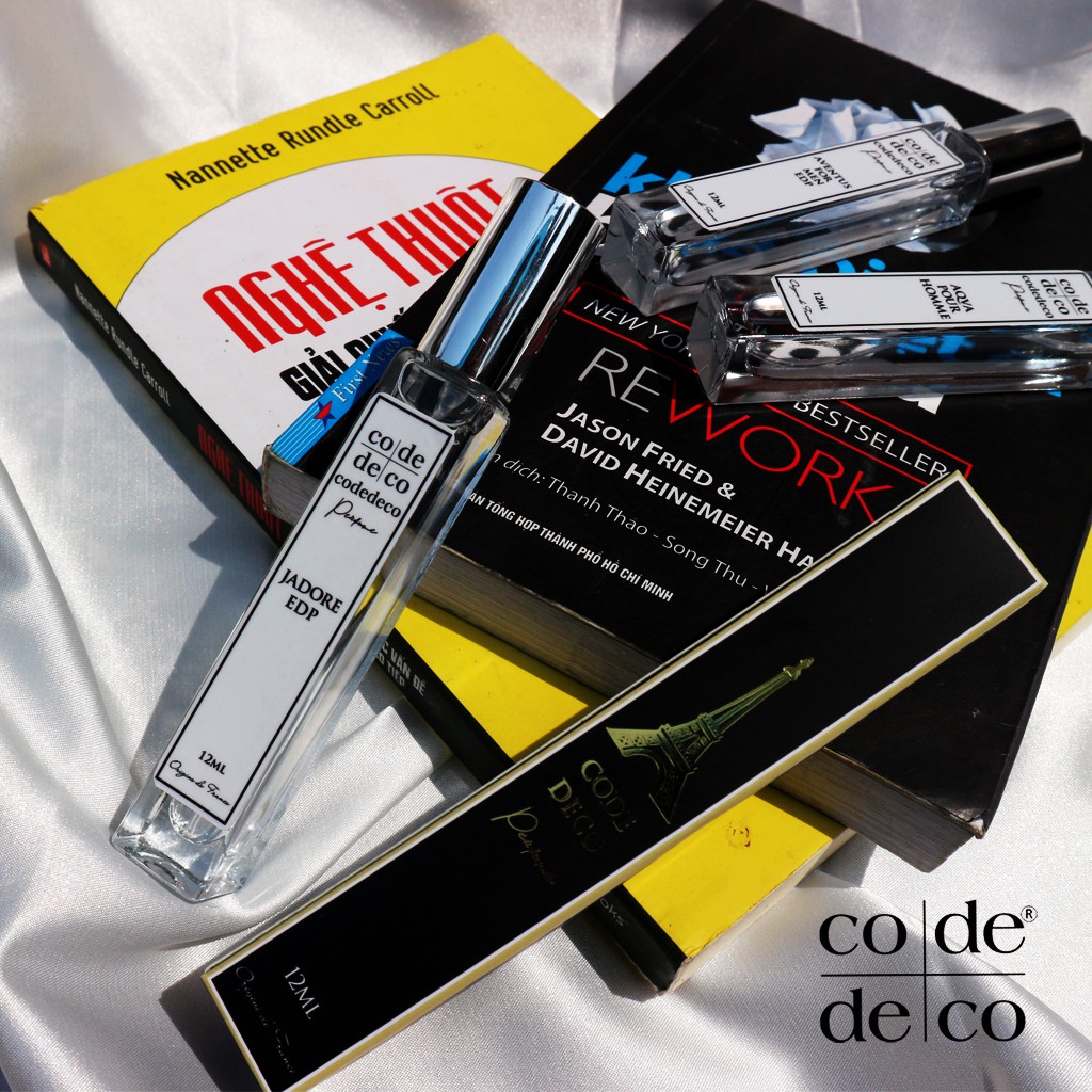 Tinh Dầu Nước Hoa Dạng Xịt Code Deco Jadore 10ml, Quý Phái, Sang Trọng , Nữ Tính, Tiện Lợi, Nhỏ Gọn