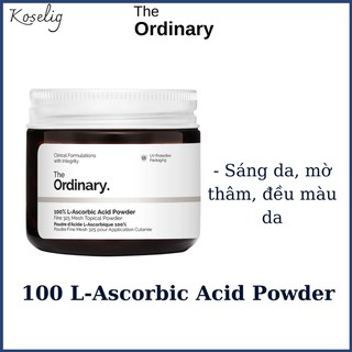 (Bill Sephora US) Bột Vitamin C 100% L-Ascorbic Acid Powder - THE ORDINARY