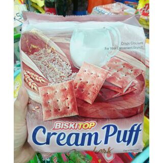 Bánh ăn kiêng BISKITOP CREAM PUFF/ SUGAR PUFF CRACKERS 270G