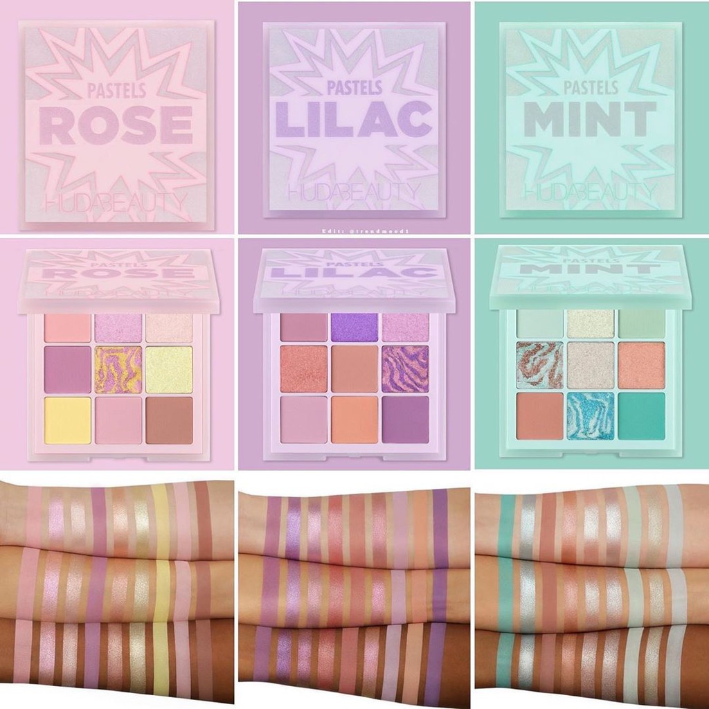 Bảng phấn mắt Huda Pastels Obsessions Palette