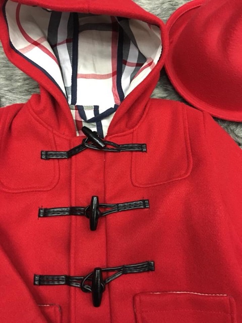 Freeship 99k TQ_Áo khoác dạ khuy sừng Bbr