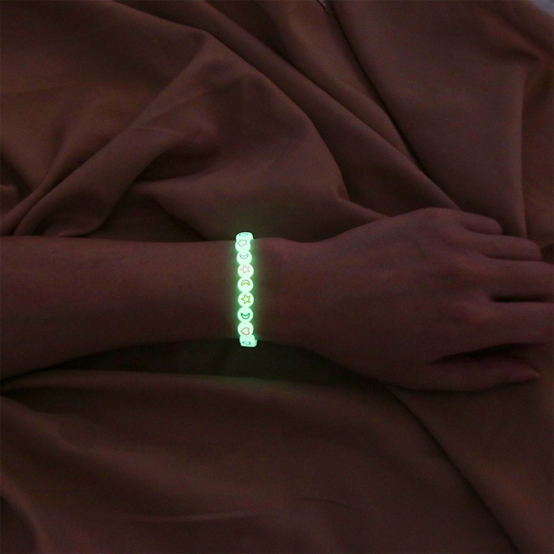 Chuỗi Hạt Tình Bạn Hình Mặt Trăng Nhiều Màu Sắc