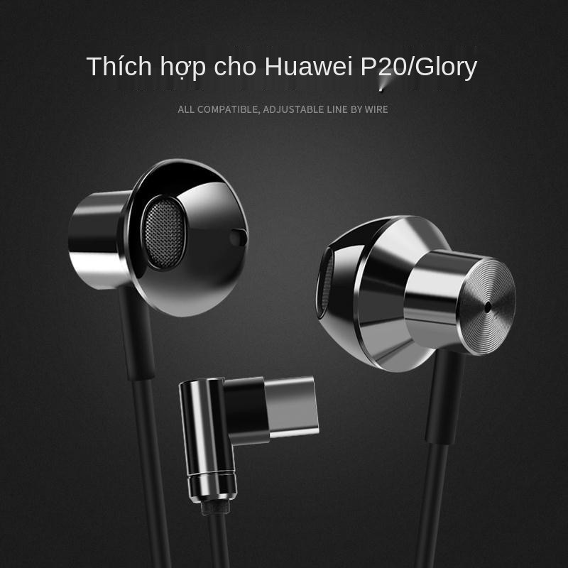 Tai nghe chơi game Type-c Black Shark Xiaomi 9/10 giảm tiếng ồn gà chơi game Vinh quang 20 OPPOvivo semi-in-ear