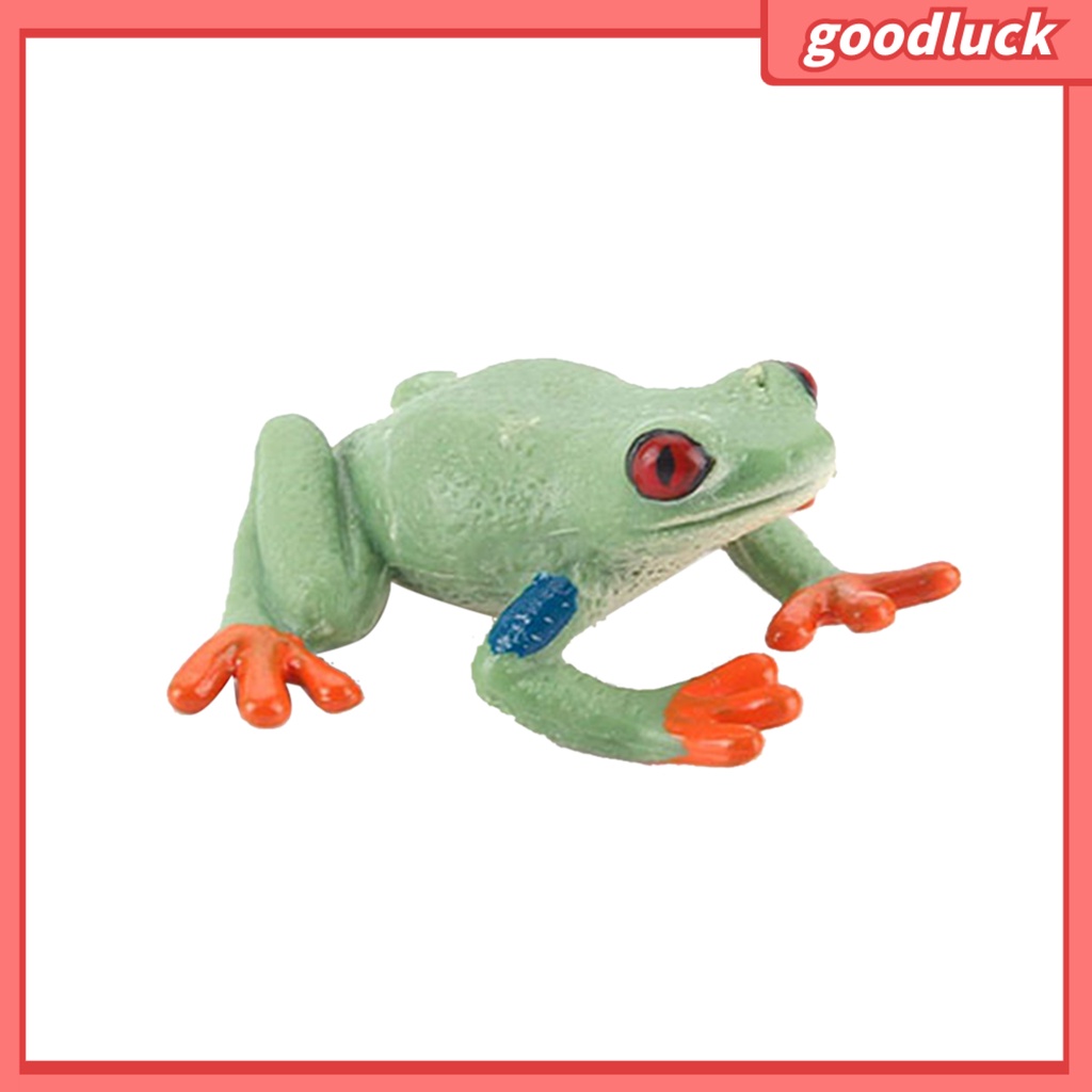 Mô hình chú ếch bằng PVC không mùi sống động