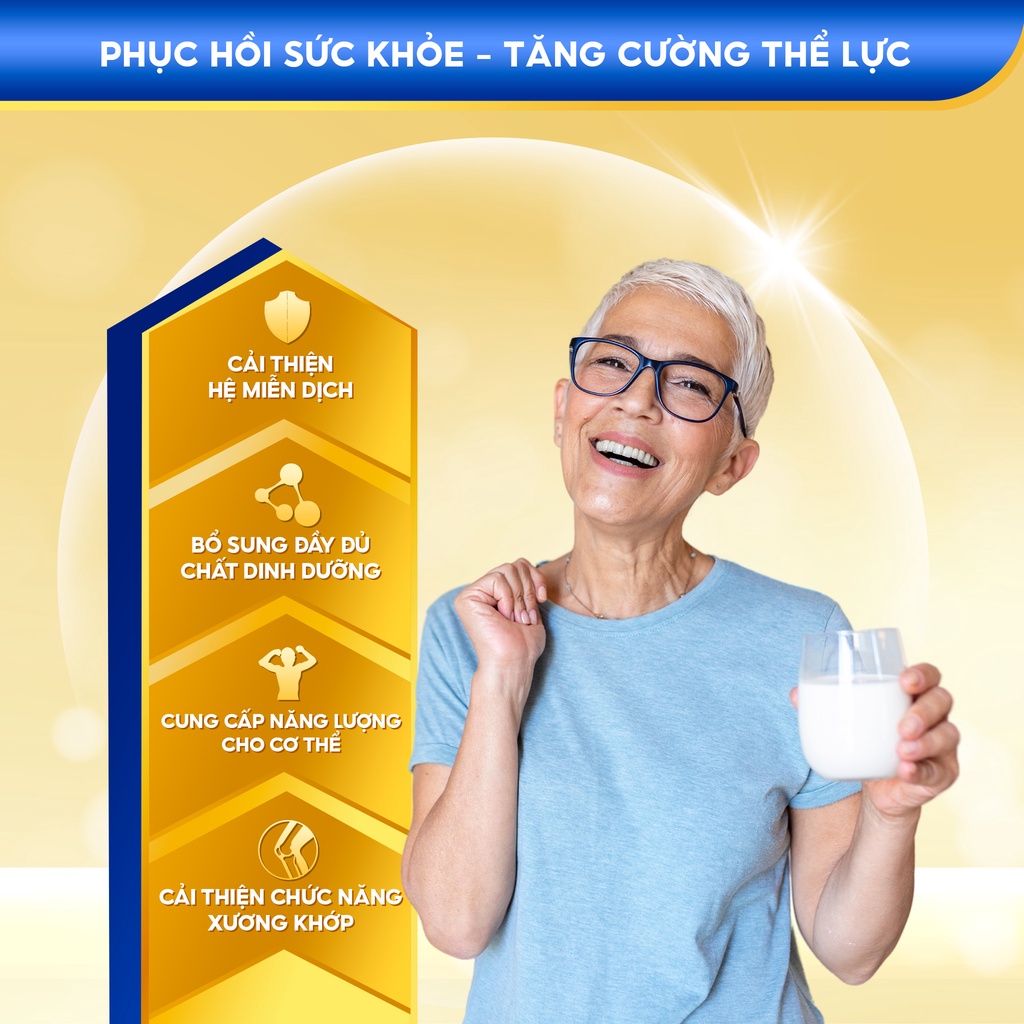 Sữa Bột Dinh Dưỡng Dành Cho Người Phục Hồi Sau Phẫu Thuật, Ốm Bệnh ENLILAC Sure Lac 25g/Gói