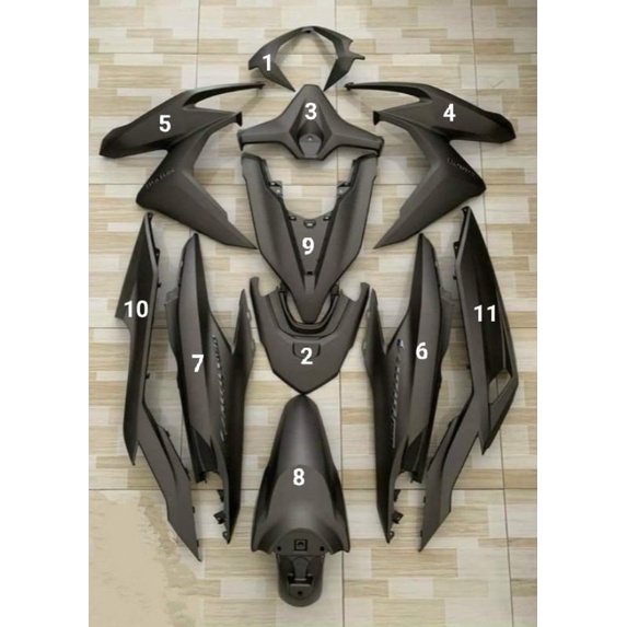 Dàn Áo Vario & Click  Màu Vàng Cát Chính Hãng Honda