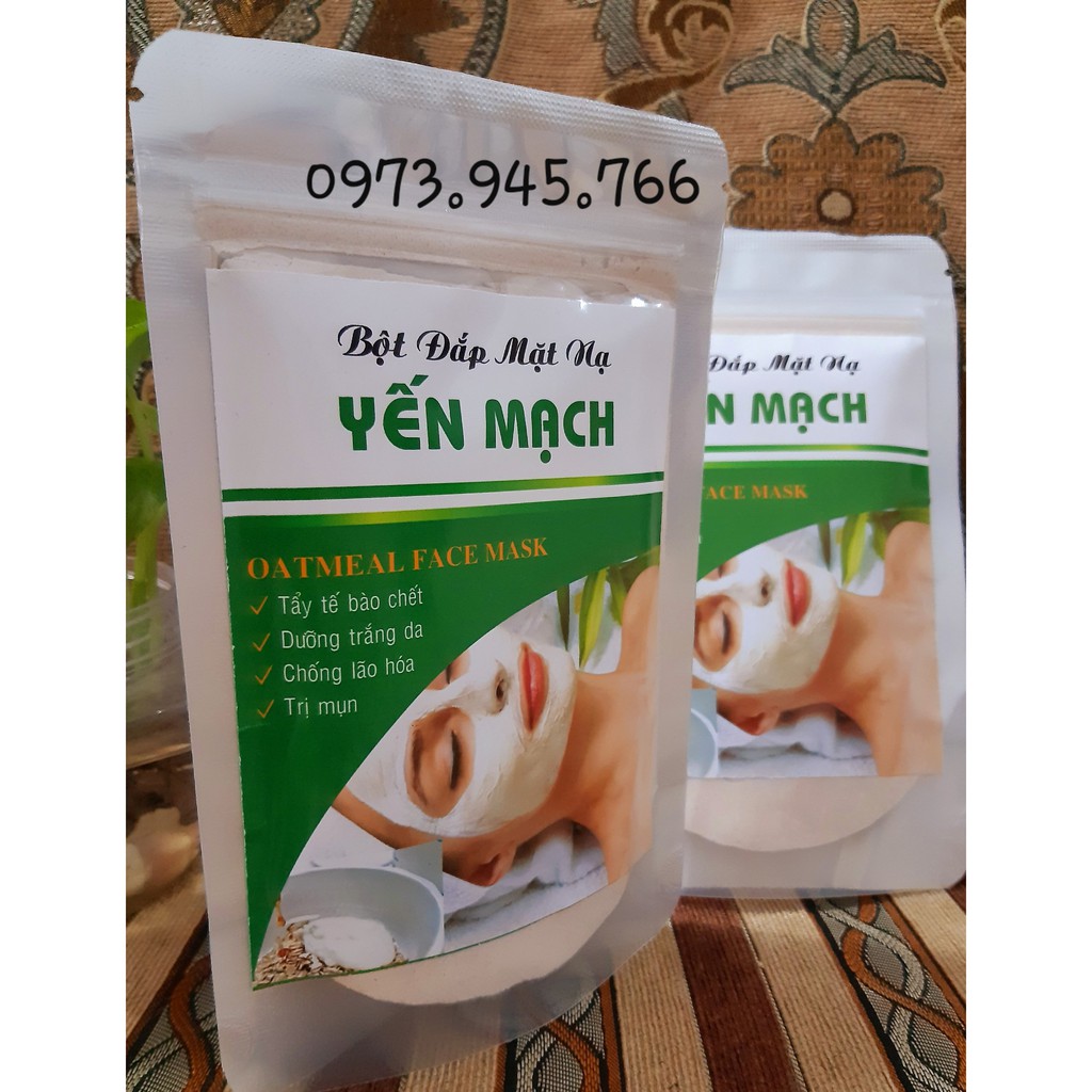 Bột đắp mặt nạ yến mạch bịch 150g