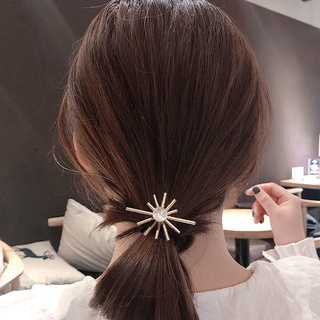 Dây Cột Tóc Đính Hạt Pha Lê / Ngọc Trai Thời Trang Cho Nữ