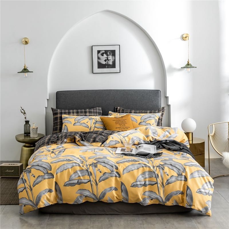 BỘ CHĂN GA GỐI LỤA 60S HỌA TIẾT CAO CẤP HÀNG NHẬP KHẨU