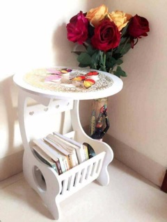 Kệ bàn tròn đầu gường