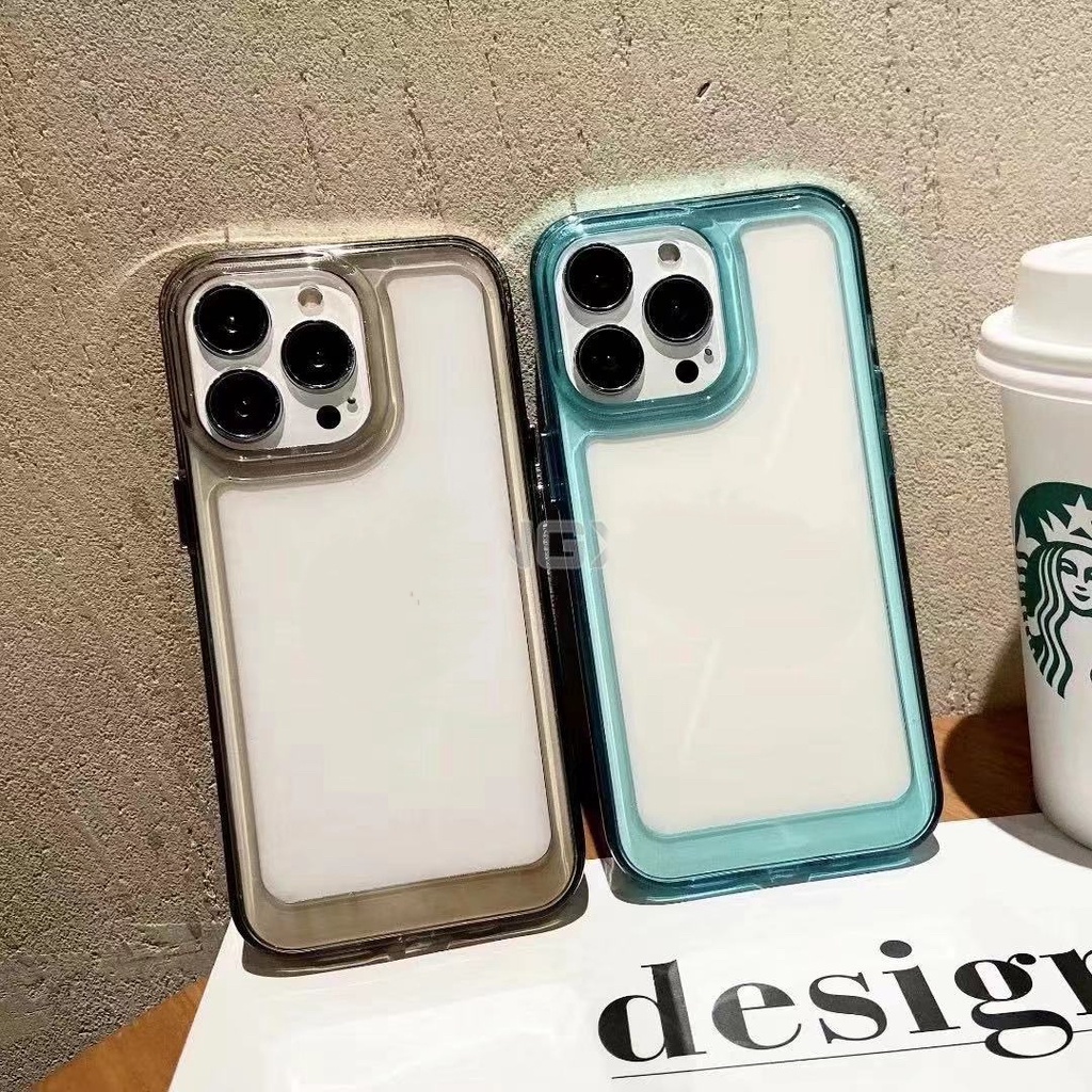 Anti-drop transparent TPU mobile phone protective case suitable for 11 11pro 11promax 12 12pro 12promax 13 13pro 13promax