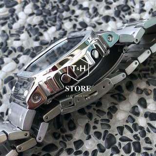 BỘ VỎ MOD GREY METAL CASIO G SHOCK DW 5600[fullbox]