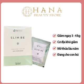 Giảm cân Slim Be Trà Thảo Mộc Giảm Cân Cấp Tốc Tặng Kèm Detox Hộp 30 Viên