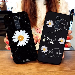 Ốp silicon In Hình Hoa Cúc Cho Lg K10 K8 K4 2016 2017 G7 Thinq For Google Pixel 2 3 Xl