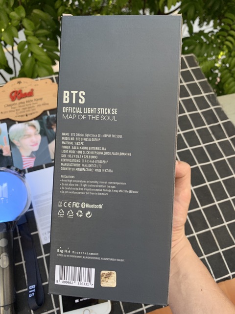  [CÓ SẴN]Lightstick BTS Bomb Special hàng unoff - Gậy cổ vũ BTS Special