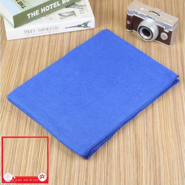 Khăn lau xe Microfiber mềm mịn thấm hút nước tốt Chuyên Dụng lau rửa xe hơi, Ô Tô, xe máy - K001