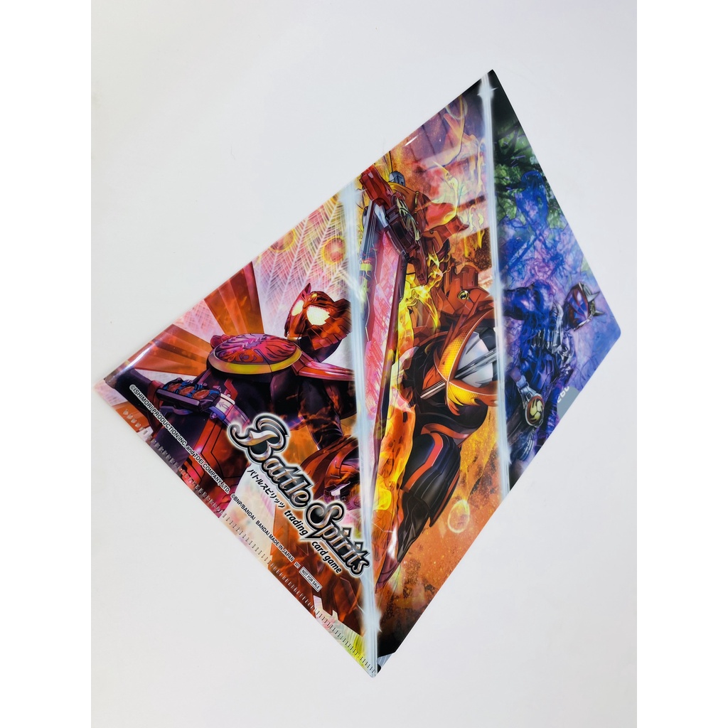 Bìa lá A4 đựng hồ sơ, Bàn đấu Battle Spirits - A4 size Clear file Playmat Battle Spirits 002 - 1 bìa nhựa cao cấp