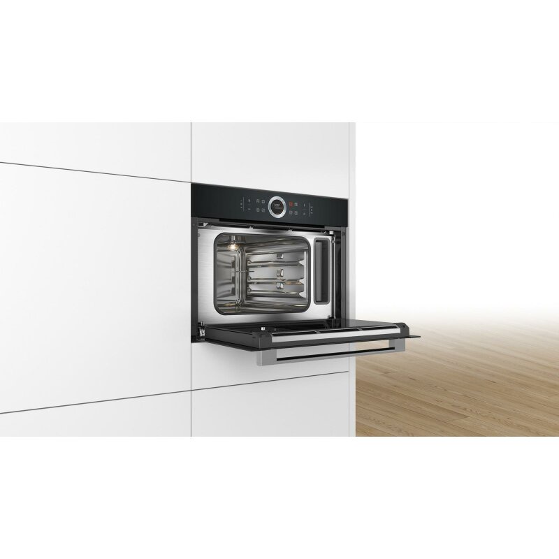 Lò hấp âm tủ Bosch CDG634AB0 serie 8 - 38L ( viền đen )