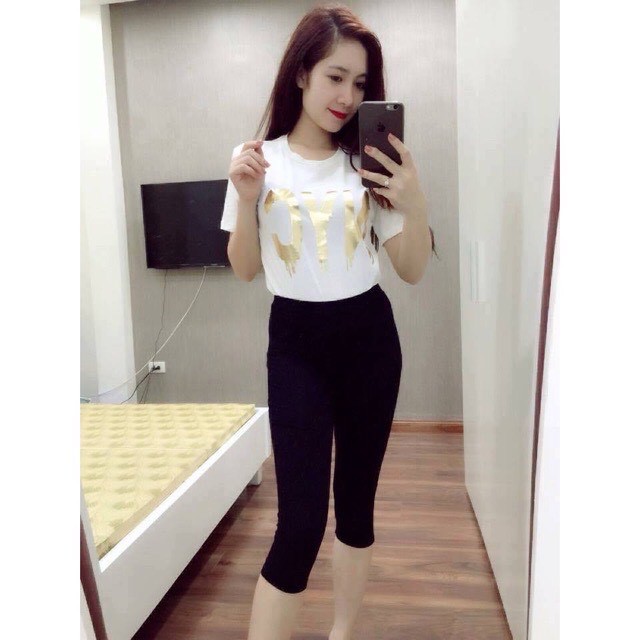 quần legging nâng mông ngố tôn dáng