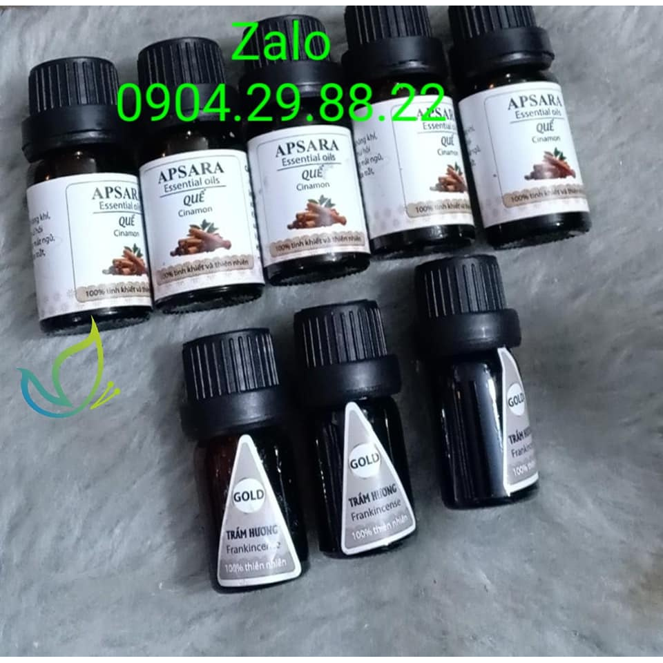 Tinh dầu Quế Ấn Độ lọ 5ml xông khử mùi và chống say xe ô tô