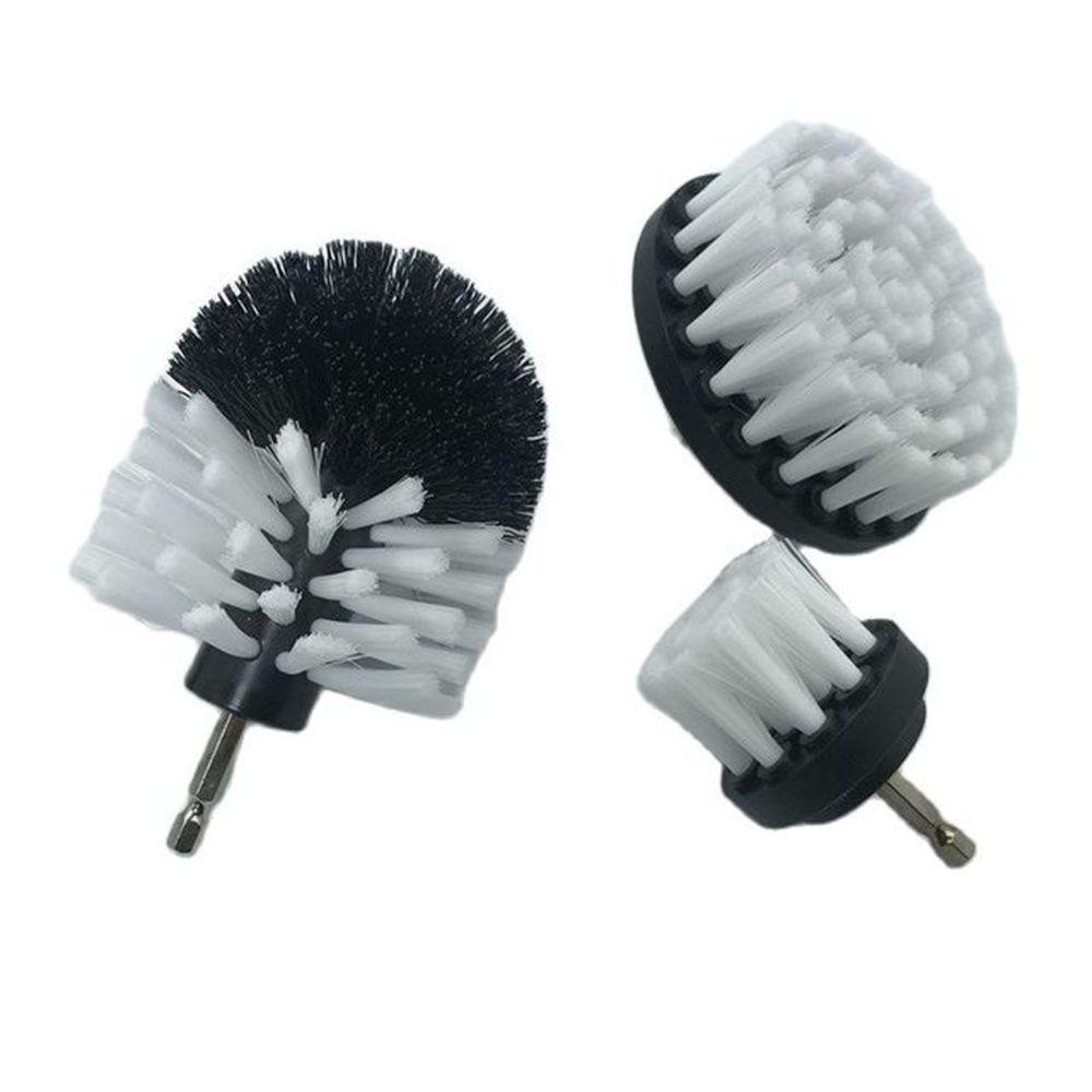 Bàn Chải Chà Rửa Đánh Bóng Xe Hơi / Thảm Chùi Chân Màu Trắng 2 / 3.5 / 4 / 5 ''