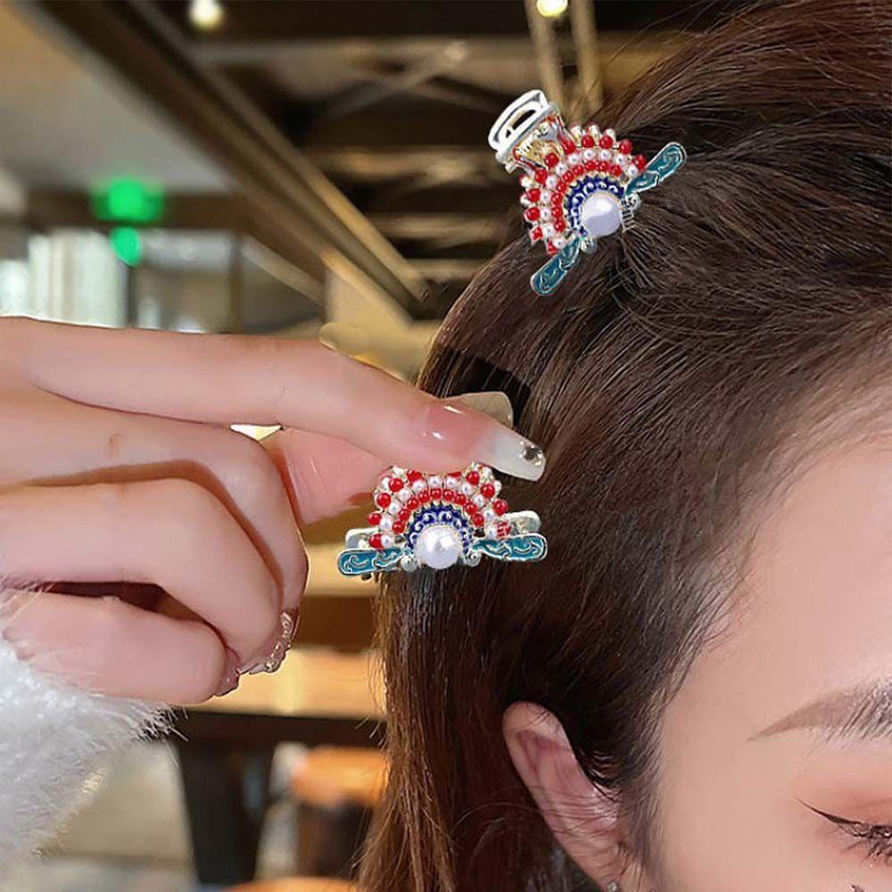 QQMALL Kẹp Tóc Càng Cua Mini Thời Trang Cho Nữ