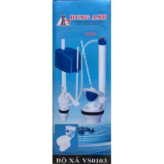 (CHÍNH HÃNG) Bộ xả gạt HÙNG ANH VS0103 Bộ xả bồn cầu cao cấp