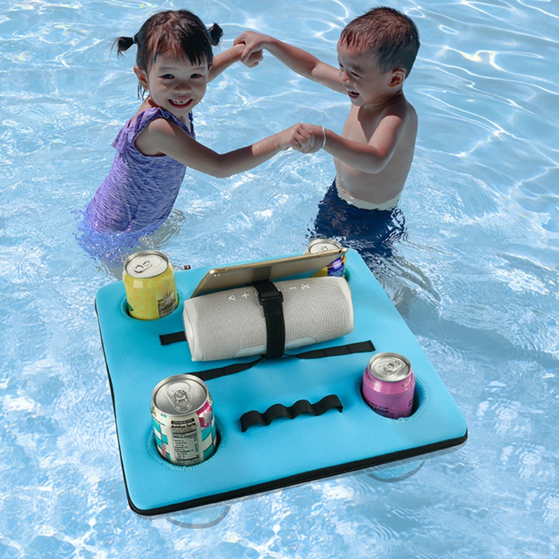 Wu Giá Đỡ Cốc Uống Nước Bơm Hơi Bằng Cao Su Tổng Hợp Màu Xanh Dương Xanh Lá