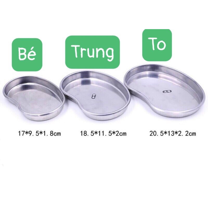 Hũ inox - khay inox hạt đậu to, nhỏ