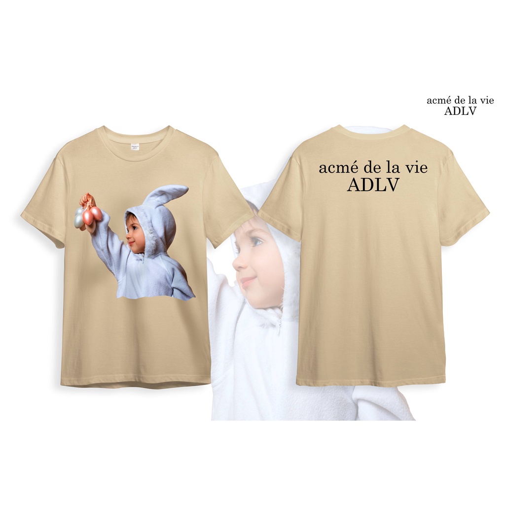 Áo ADLV Thun Cotton CAO CẤP   - Mẫu 44 - Bé Mặc Áo Thỏ