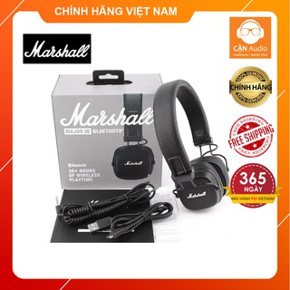 [Major 3 Bluetooth]Tai Nghe Bluetooth Marshall Major III Chính Hãng - Cận Audio