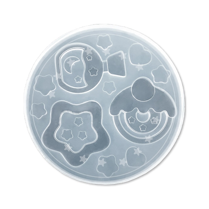 Khuôn Silicone Làm Móc Khóa Bằng Nhựa Resin DIY