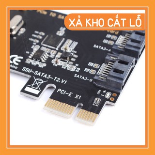 Bo mạch mở rộng 2-cổng SATA3.0 PCI kèm phụ kiện