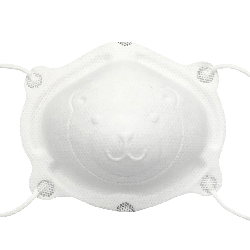 Khẩu trang gấu trẻ em 3 tháng - 3 tuổi KN95 Pingjia lọc hơn 95% bụi siêu mịn PM2.5 hình 3D chun vải siêu mềm sơ sinh | BigBuy360 - bigbuy360.vn