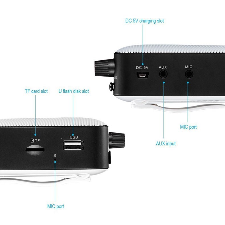 Máy trợ giảng không dây Shidu SD-M500 UHF công suất 10w